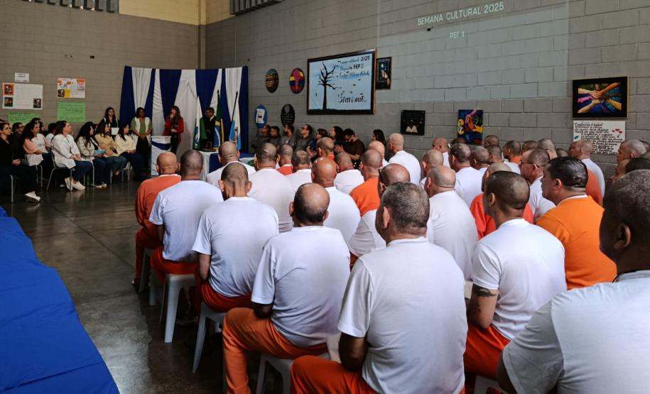 Semana Cultural na Penitenciária Estadual de Foz do Iguaçu II promove inclusão e reflexão sobre etarismo