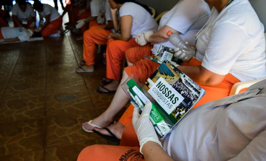 Custodiadas da Cadeia Pública de Altônia participam de curso de Primeiros Socorros 