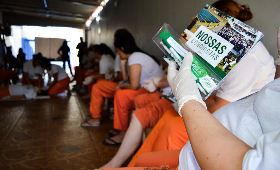 Custodiadas da Cadeia Pública de Altônia participam de curso de Primeiros Socorros 