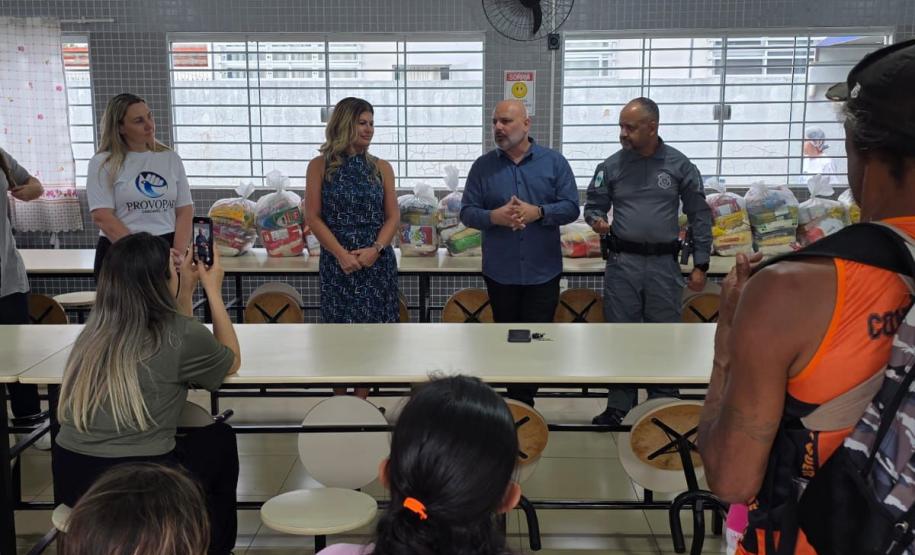 Complexo Social de Cascavel entrega mais de meia tonelada de alimentos ao Provopar por meio do Projeto Alimentando Vidas