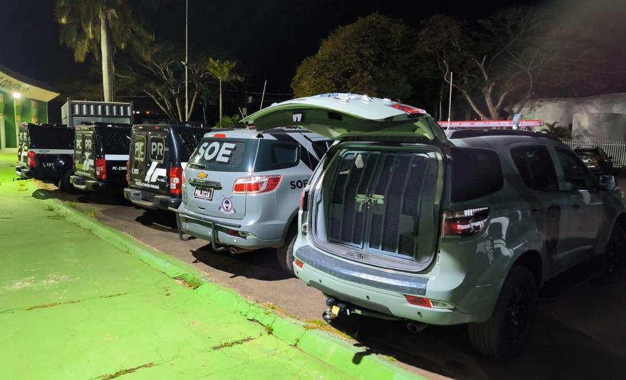 Polícia Penal participa de operação que prende 11 pessoas em Paranavaí