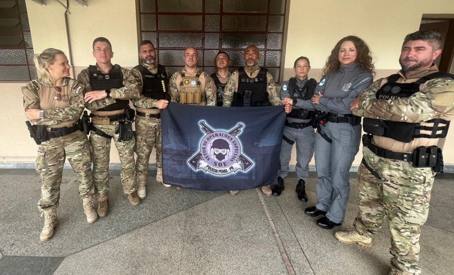 Policial penal do Setor de Operações Especiais é destaque em curso de negociação em crises do BOPE