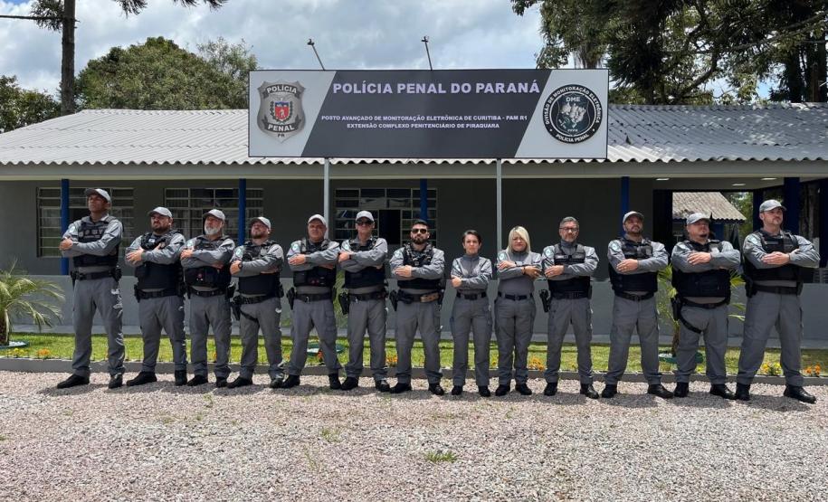 Extensão do Posto Avançado de Monitoração Eletrônica é inaugurada no Complexo Penitenciário de Piraquara