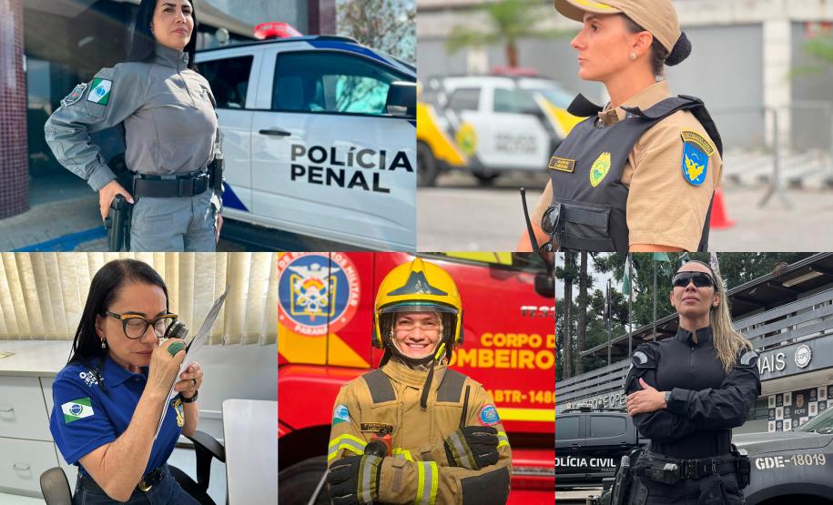 Das ruas à gestão: mulheres assumem protagonismo nas forças de segurança do Paraná