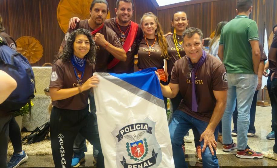 Polícia Penal do Paraná participa do 6º Acampamento Católico Militar realizado pela PMPR