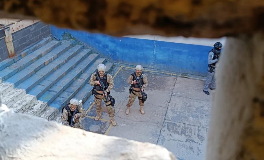 Polícia Penal do Paraná reforça segurança penitenciária durante a 11ª fase da Operação Mute