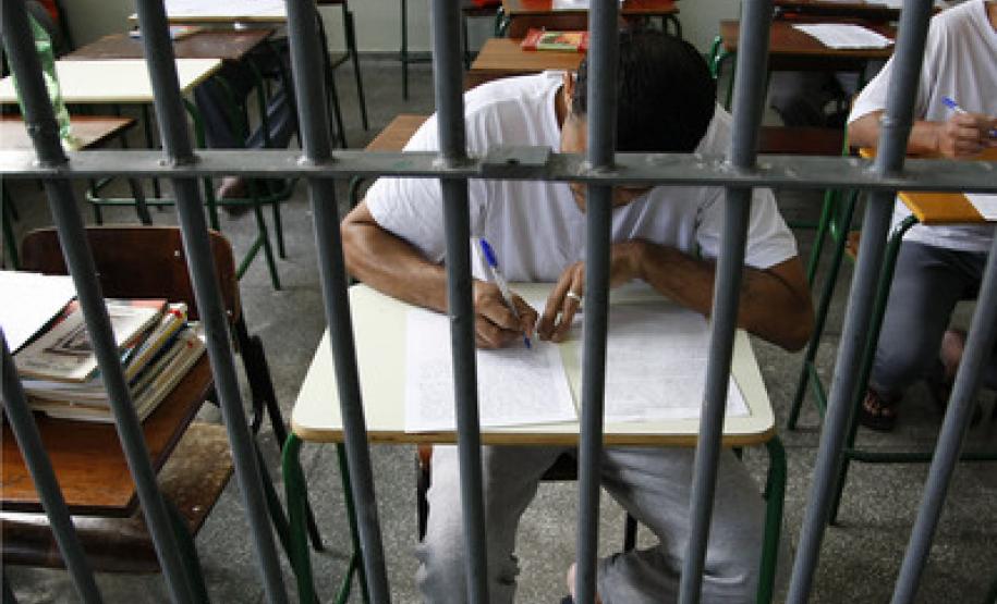 Presos da Penitenciaria Central de Piraquara. Foto: Hedeson Alves