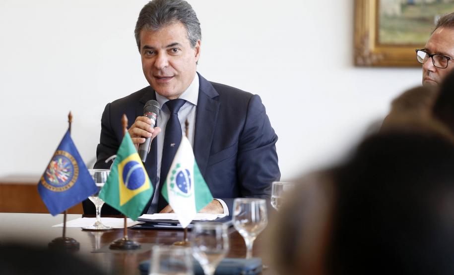 O Paraná e a Organização dos Estados Americanos (OEA) iniciam ações conjuntas para a melhoria da justiça penal e do sistema penitenciário do Estado