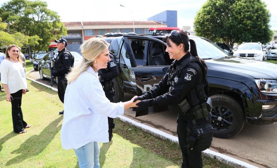 Governadora Cida Borghetti visita as obras  da PEP II e de ampliação da Penitenciária  Estadual de Piraquara.   _  Curitiba, 22/12/2018  -  Foto: Orlando Kissner/ANPr