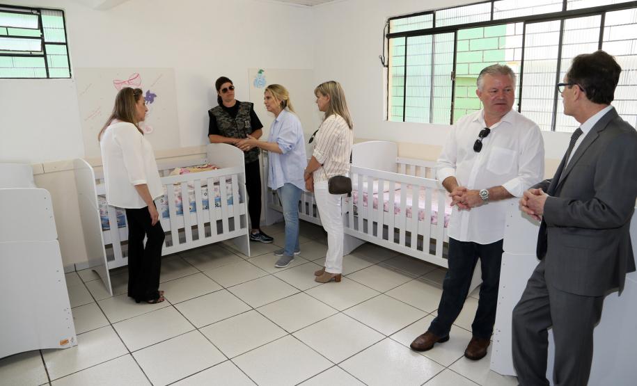 Governadora Cida Borghetti visita as obras  da PEP II e de ampliação da Penitenciária  Estadual de Piraquara.   _  Curitiba, 22/12/2018  -  Foto: Orlando Kissner/ANPr