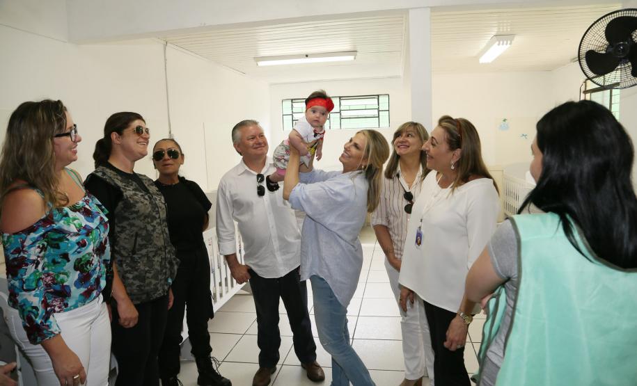 Governadora Cida Borghetti visita as obras  da PEP II e de ampliação da Penitenciária  Estadual de Piraquara.   _  Curitiba, 22/12/2018  -  Foto: Orlando Kissner/ANPr