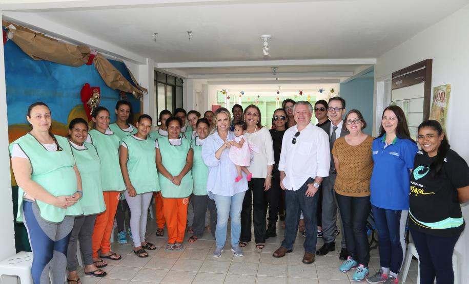 Governadora Cida Borghetti visita as obras  da PEP II e de ampliação da Penitenciária  Estadual de Piraquara.   _  Curitiba, 22/12/2018  -  Foto: Orlando Kissner/ANPr