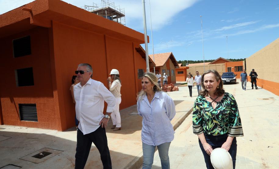 Governadora Cida Borghetti visita as obras  da PEP II e de ampliação da Penitenciária  Estadual de Piraquara.   _  Curitiba, 22/12/2018  -  Foto: Orlando Kissner/ANPr