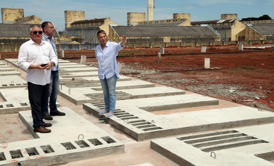 Governadora Cida Borghetti visita as obras  da PEP II e de ampliação da Penitenciária  Estadual de Piraquara.   _  Curitiba, 22/12/2018  -  Foto: Orlando Kissner/ANPr