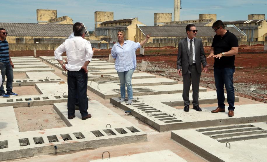 Governadora Cida Borghetti visita as obras  da PEP II e de ampliação da Penitenciária  Estadual de Piraquara.   _  Curitiba, 22/12/2018  -  Foto: Orlando Kissner/ANPr