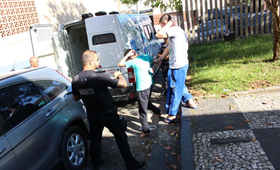 Governo transfere presos da Cadeia Pública de Rio Branco do Sul -  Rio Branco do Sul, 01/04/2019  -  Foto: Divulgação PCPR