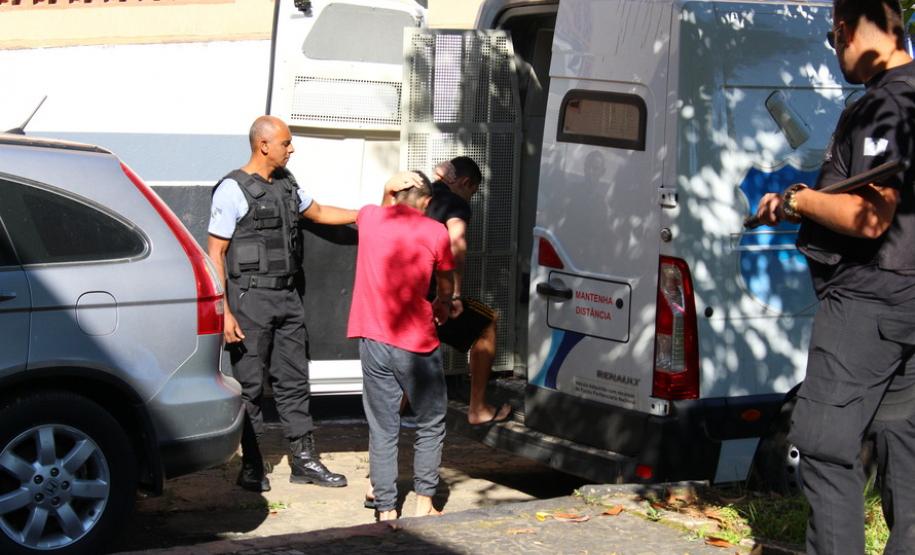 Governo transfere presos da Cadeia Pública de Rio Branco do Sul -  Rio Branco do Sul, 01/04/2019  -  Foto: Divulgação PCPR