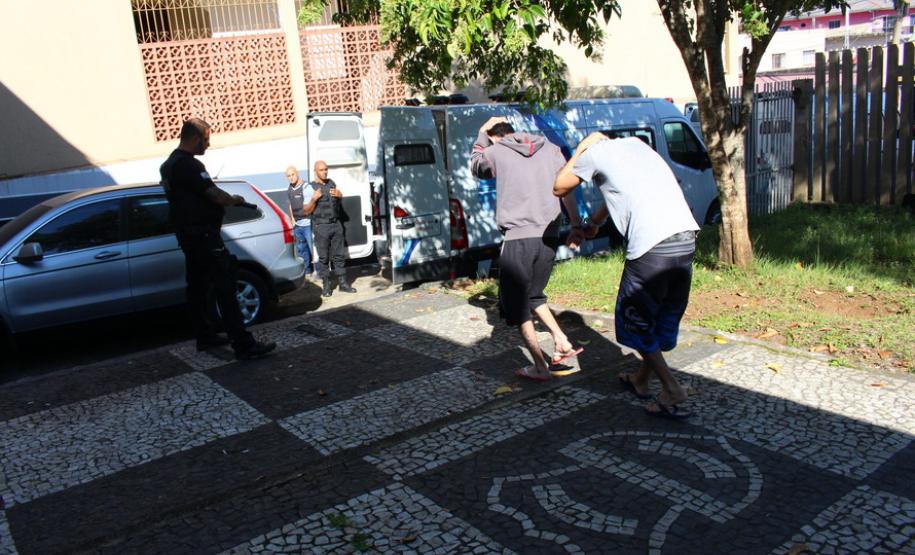 Governo transfere presos da Cadeia Pública de Rio Branco do Sul -  Rio Branco do Sul, 01/04/2019  -  Foto: Divulgação PCPR