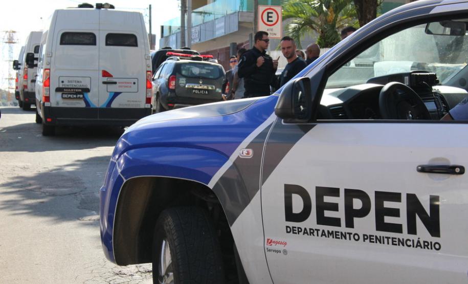 Governo transfere presos da Cadeia Pública de Rio Branco do Sul -  Rio Branco do Sul, 01/04/2019  -  Foto: Divulgação PCPR