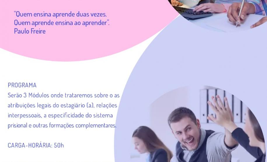 ESPEN abre inscrições para Curso Básico para Estágio no Depen