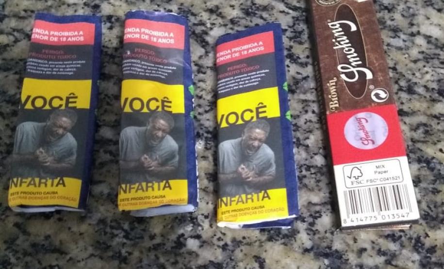 Materiais apreendidos na Cadeia Pública de Marechal Cândido Rondon