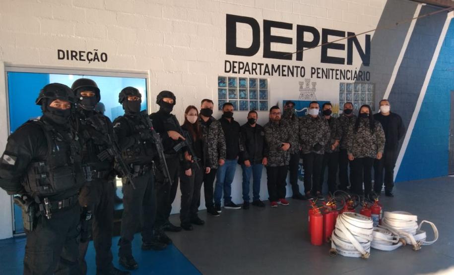 Unidades prisionais terão protocolo único de combate a incêndios