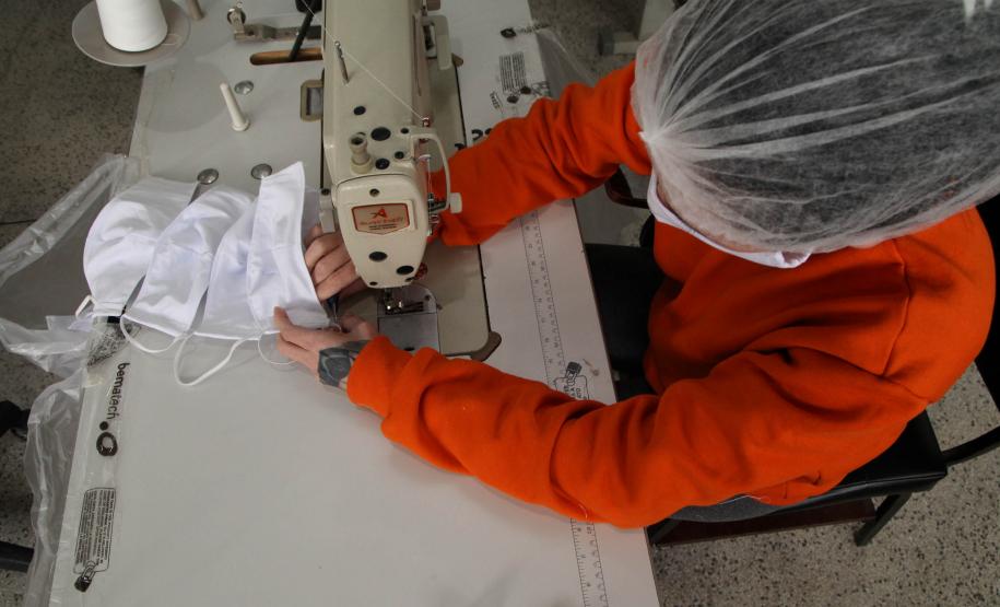 Cudados com a higienização do covid-19 nas penitenciarias.Foto: Ari Dias/AEN