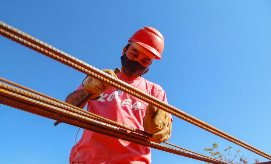 Construção cadeia publica de Ponta GrossaFoto Gilson Abreu