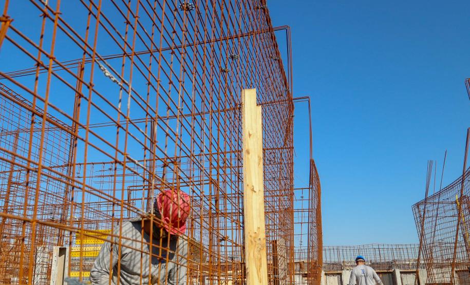 Construção cadeia publica de Ponta GrossaFoto Gilson Abreu