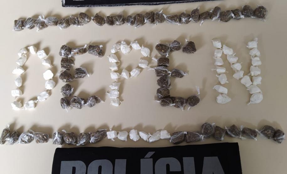 Em Andirá, agentes apreendem sacola com drogas em tentativa de abordagem