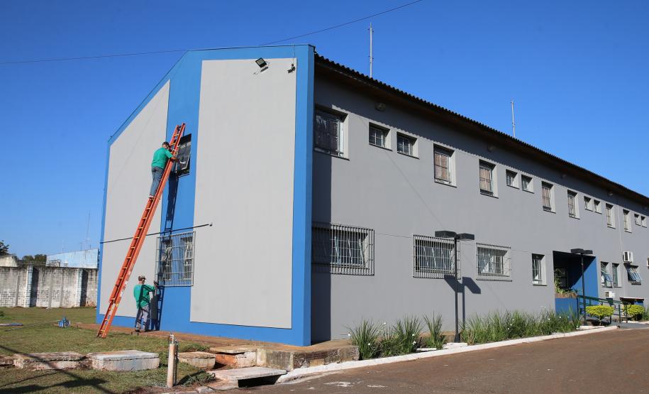 Casa de Custodia de Maringa - Execucao de servicos de  engenharia comuns e reparos -  03/08/2020 -  Foto: Geraldo Bubniak/AEN