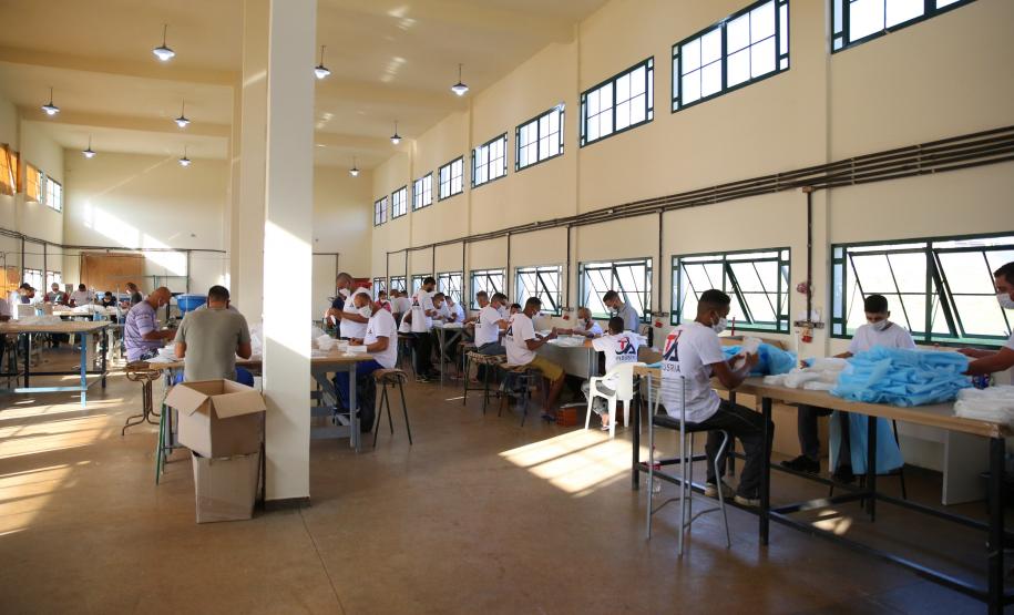 Casa de Custodia de Maringa - Execucao de servicos de  engenharia comuns e reparos -  03/08/2020 -  Foto: Geraldo Bubniak/AEN