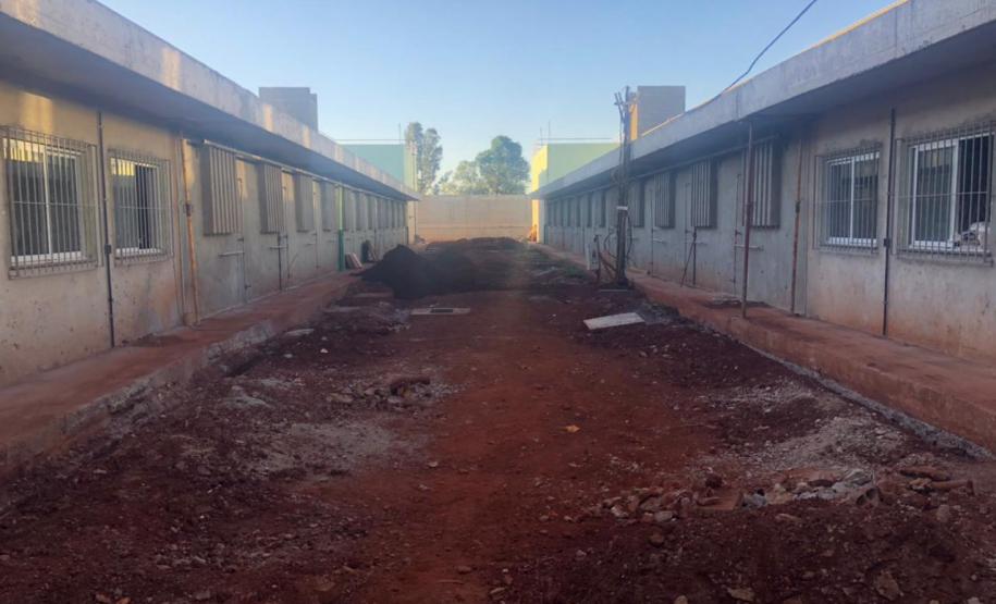 Cadeia Pública de Londrina está com 75% das obras concluídas