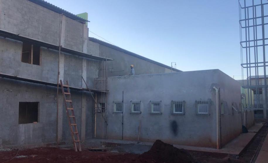 Cadeia Pública de Londrina está com 75% das obras concluídas