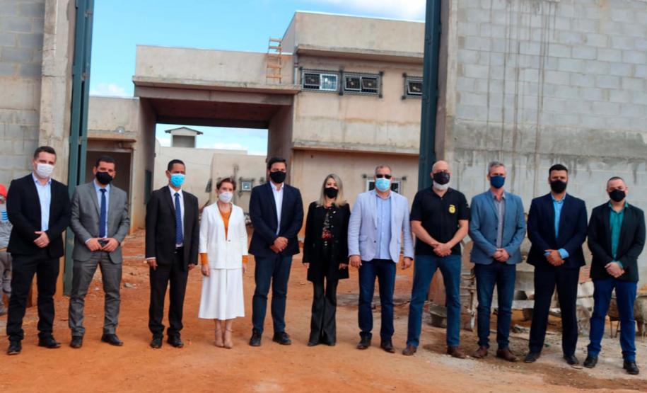 Cadeia Pública de Ponta Grossa tem 60% das obras executadas