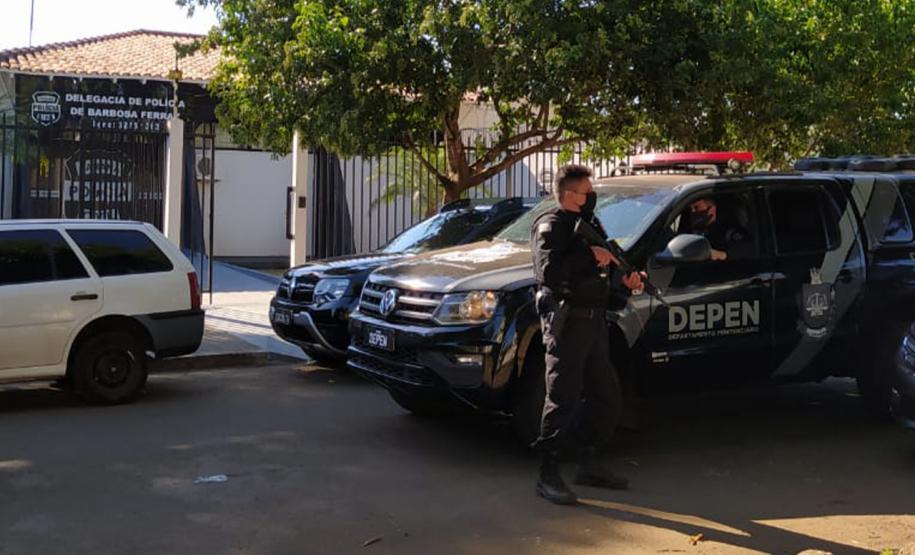 Segurança desativa Cadeias Públicas de Paraíso do Norte e Barbosa Ferraz