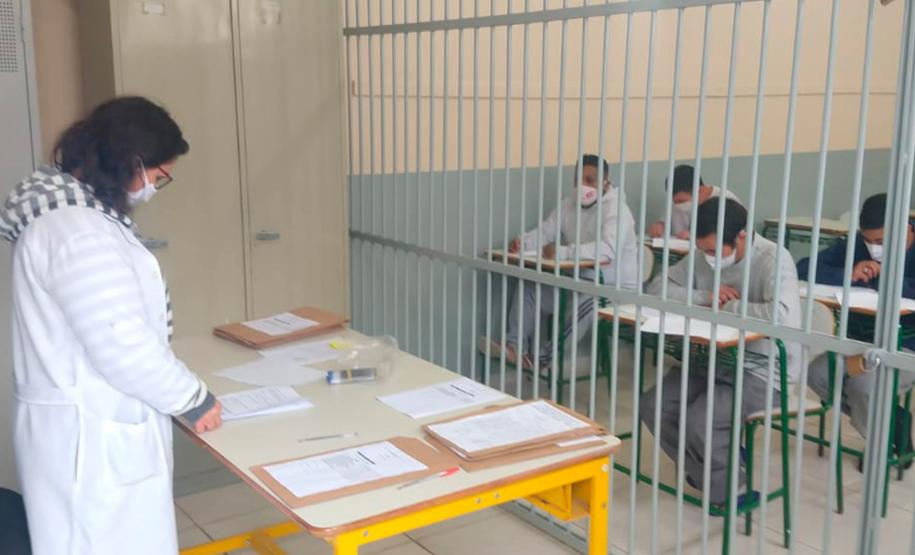 Paraná tem quase 7 mil inscritos no Encceja para pessoas privadas de liberdade