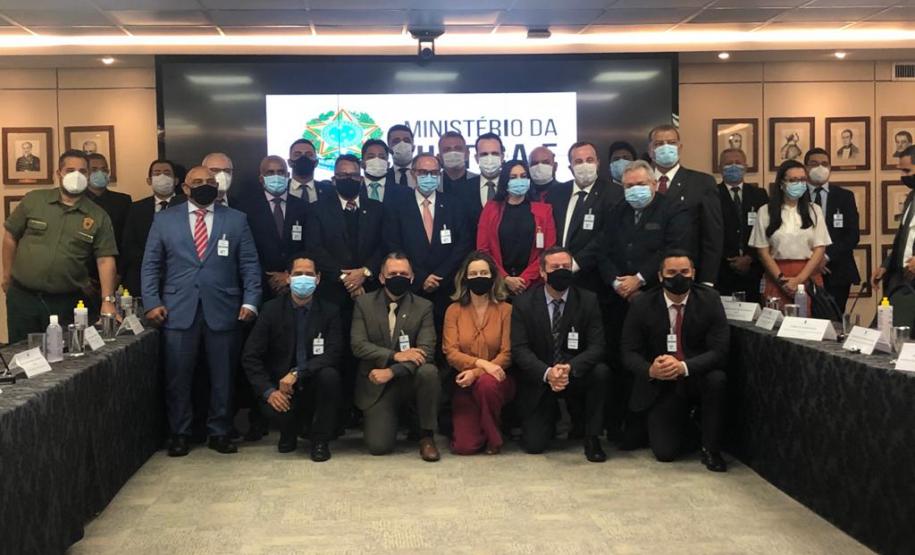 Secretário da Segurança do Paraná participa de discussão para melhorias do sistema prisional em Brasília