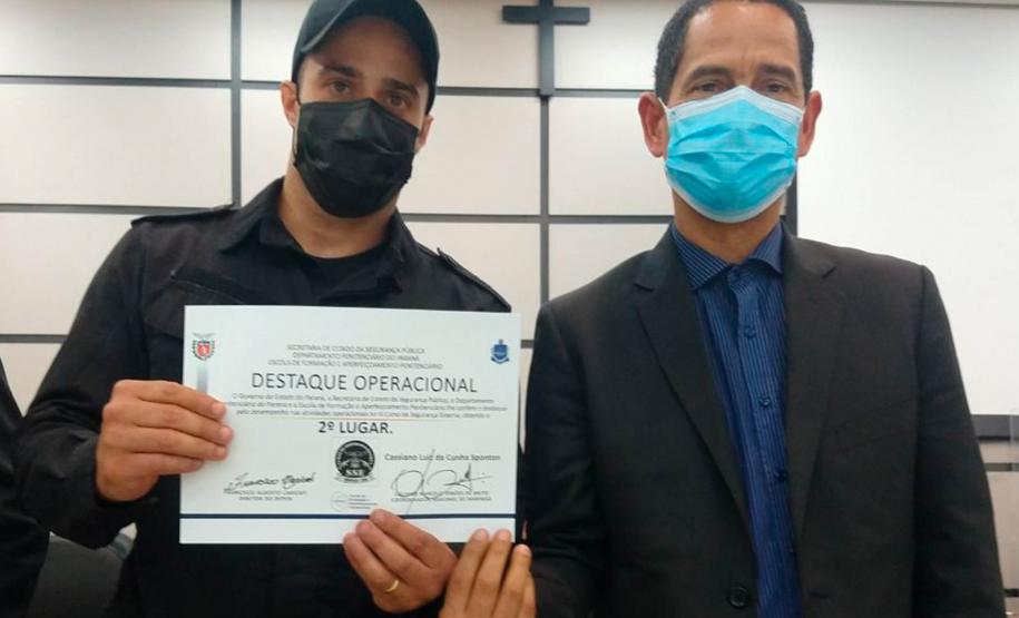 Secretário da Segurança Pública participa da formatura do curso de Segurança Externa do Depen em Maringá