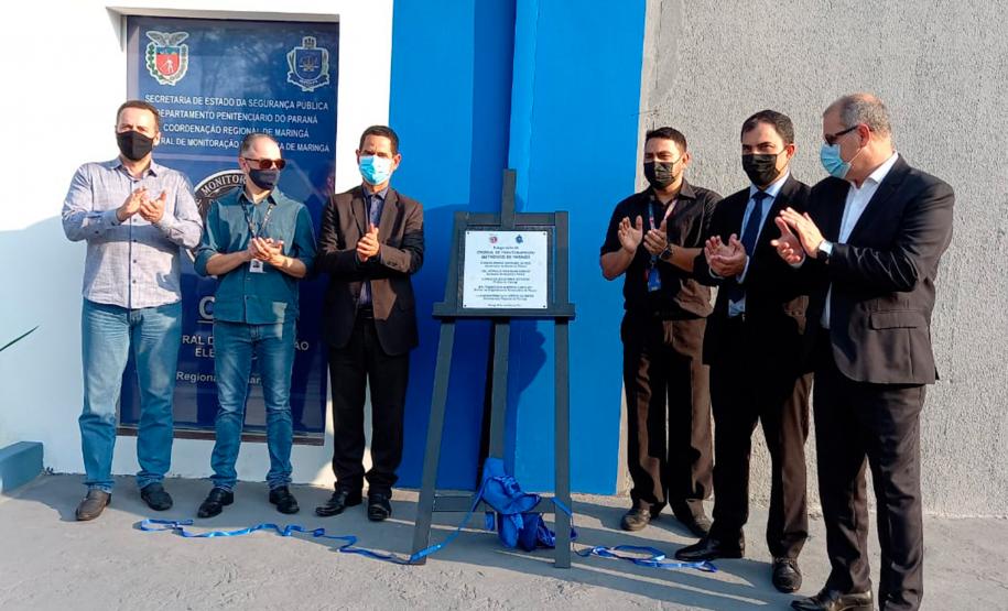 Central de Monitoração Eletrônica do Depen é inaugurada em Maringá