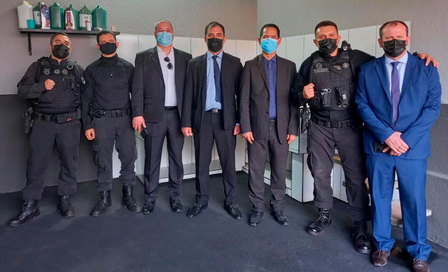 Secretário da Segurança Pública do Paraná participa da Inauguração da Base de Operações com Cães da SOE em Maringá