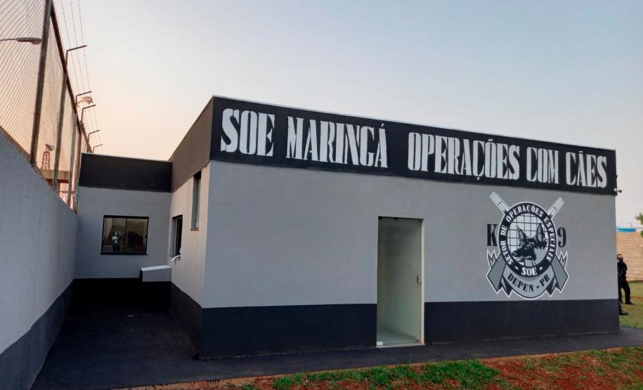 Secretário da Segurança Pública do Paraná participa da Inauguração da Base de Operações com Cães da SOE em Maringá